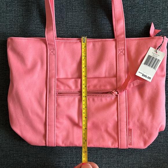 Vera Bradley Women’s Small Vera Tote in Rouge Rose - Picture 11 of 12